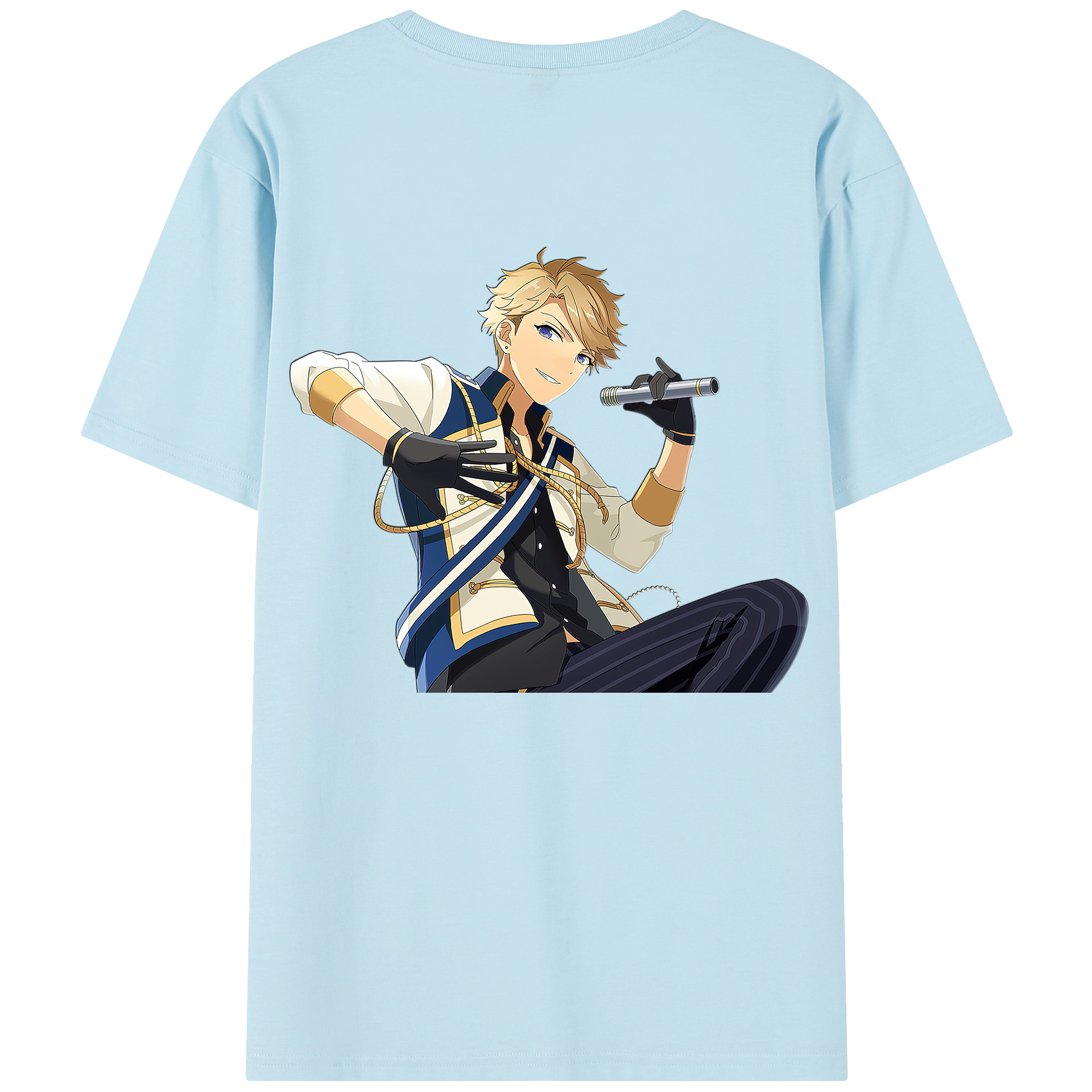 （画像用） あんさんぶるスターズ! Ensemble Stars 綿100％半袖Tシャツ（背面プリント）
